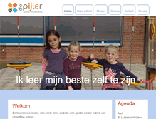Tablet Screenshot of cbsdepijler-ijsselstein.fluenta.nl